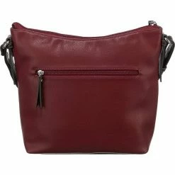 Budget 😀 TOM TAILOR Umhängetasche »Novara Cross Bag M Umhängetasche« Dunkelrot, Bordeaux #ft5_slash# wine, Schwarz, White 👏 -Tom Tailor Verkaufsgeschäft 5bea61f1 8e13 5838 addf bd6d631d8327