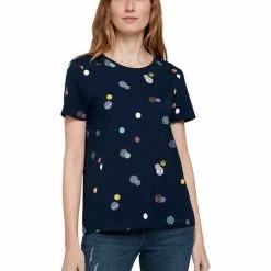 Bester Verkauf 🛒 TOM TAILOR T-Shirt mit modischen Allover-Prints Weiß-bunt-gemustert, Offwhite-bedruckt, Hellrot-bedruckt, Navy-bunt-gemustert 🌟 -Tom Tailor Verkaufsgeschäft 5c4749e6 683b 58e4 a034 e3f8a4b69777