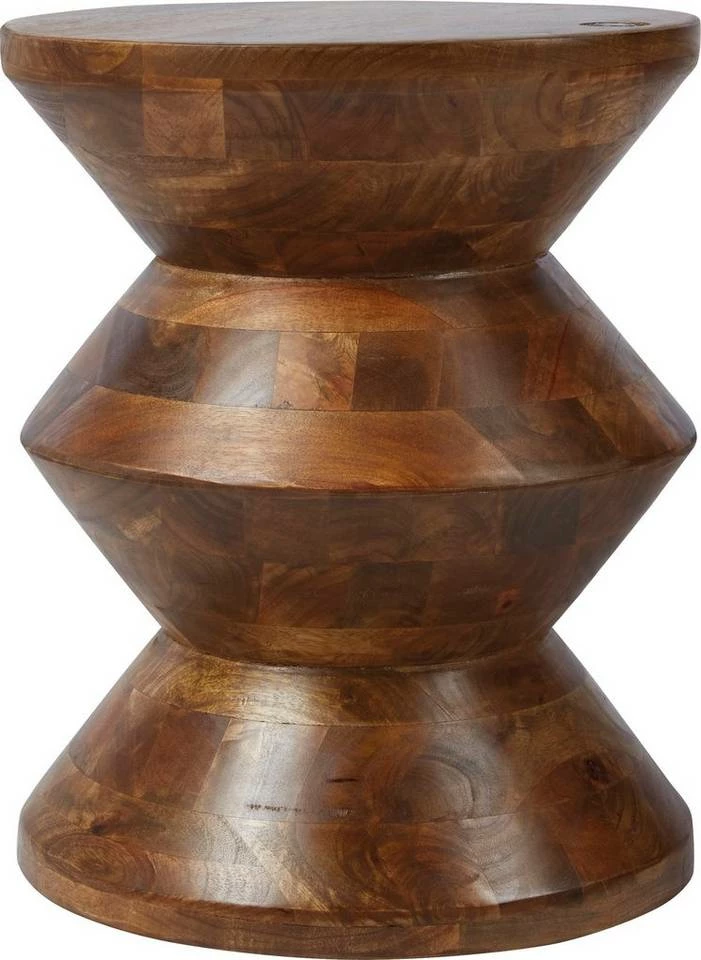 Am billigsten ✔️ TOM TAILOR Hocker »T-WOOD STOOL HIGH«, dekorativer Hocker aus Mangoholz, mit Knopfdetail ❤️ 3 Am billigsten ✔️ TOM TAILOR Hocker »T-WOOD STOOL HIGH«, dekorativer Hocker aus Mangoholz, mit Knopfdetail ❤️ - Image 3