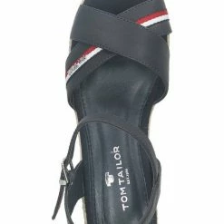 Billig ⌛ TOM TAILOR »Lederimitat« Keilsandalette Dunkelblau, Cognac, Unbekannt 👍 -Tom Tailor Verkaufsgeschäft 5c8eb954 f0c1 53d6 91cf 10144eab5717