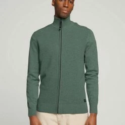 Auslauf 👏 TOM TAILOR Strickjacke »Strukturierte Jacke« Knitted Navy Melange, Medium blue ashes melange, Dark smoke green melange 🥰 -Tom Tailor Verkaufsgeschäft 5cdafede 236e 5a8e ace9 def3712a8dc1