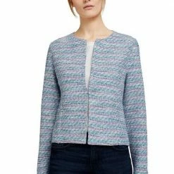 Großhandel 😀 TOM TAILOR Kurzblazer aus schönem Bouclé-Material ✨