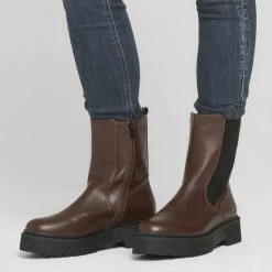 Top 10 🥰 TOM TAILOR »Boots« Ankleboots Black, Brandy 🎁