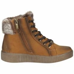 Auslauf 👏 TOM TAILOR »Lederimitat« Schnürstiefelette ❤️ -Tom Tailor Verkaufsgeschäft 5de0d125 9e08 5c03 98de 49e2c023eee8