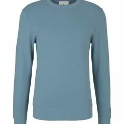 Top 10 👍 TOM TAILOR Sweatshirt unifarben Aquablau, Middle Grey Melange, Flame Brown, Navy 🔥 -Tom Tailor Verkaufsgeschäft 5e52ea02 7134 53c1 ac22 c64bc7f394eb