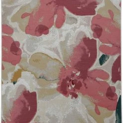 Großhandel 🤩 Teppich »Garden Blossom«, TOM TAILOR, rechteckig, Höhe 3 mm, Flachgewebe, modernes Blumen Design, In- und Outdoor geeignet, Wohnzimmer ✔️ -Tom Tailor Verkaufsgeschäft 5e902620 190c 5697 9373 9a5d224981a8