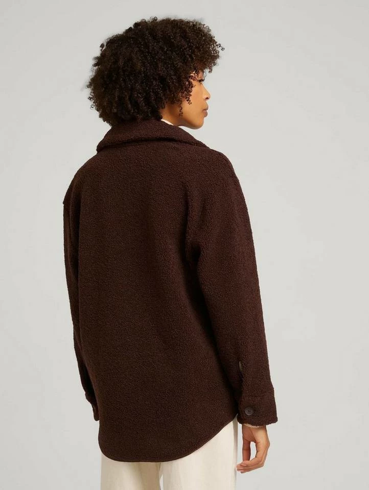 Rabatt 🎉 TOM TAILOR Kurzblazer »Hemdjacke mit Teddystruktur « ⌛ 2 Rabatt 🎉 TOM TAILOR Kurzblazer »Hemdjacke mit Teddystruktur « ⌛ - Image 2