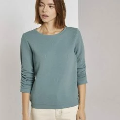 Top 10 ✨ TOM TAILOR Denim Sweatshirt im besonderen Strukturmuster Deep black, Wollweiß, Hellgrün, Sky Captain Blue ✨ 78 Top 10 ✨ TOM TAILOR Denim Sweatshirt im besonderen Strukturmuster Deep black, Wollweiß, Hellgrün, Sky Captain Blue ✨ -Tom Tailor Verkaufsgeschäft 5f7aa30b 5238 5ea1 999a 61a7fe50b86d