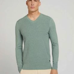 Budget 🎉 TOM TAILOR Strickpullover »Strickpullover mit Struktur« Soft Sand Beige Melange, Dark smoke green melange, Knitted Navy Melange, Medium blue ashes melange 😉 -Tom Tailor Verkaufsgeschäft 60070cab d19b 5e27 8a38 6db2d4603cd7