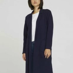 Billig 🛒 TOM TAILOR Strickjacke »Langer Strickmantel« Sky Captain Blue, Smooth light sand melange 💯 -Tom Tailor Verkaufsgeschäft 60619331 e051 5be4 aad8 ad80b96134e7