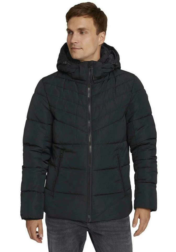 Angebote 🌟 TOM TAILOR Steppjacke unifarben Olive Night Green, Schwarz, Navy 🎉 8 Angebote 🌟 TOM TAILOR Steppjacke unifarben Olive Night Green, Schwarz, Navy 🎉 - Image 8