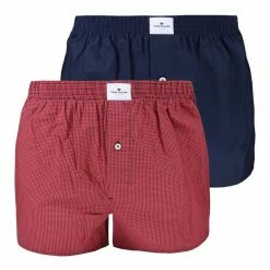 Blitzangebot 👏 TOM TAILOR Webboxer »Cotton« (2 Stück) mit Knopföffnung im Eingriff 🌟