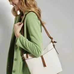 Budget 😀 TOM TAILOR Umhängetasche »Novara Cross Bag M Umhängetasche« Dunkelrot, Bordeaux #ft5_slash# wine, Schwarz, White 👏 -Tom Tailor Verkaufsgeschäft 6142a9c9 7259 501c a147 84a0d7ab3572