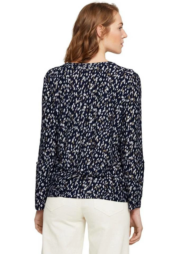 Brandneu ⭐ TOM TAILOR Henleyshirt mit Urn-Up-Ärmeln Hellmarine-gemustert, Marine-gepunktet 😀 2 Brandneu ⭐ TOM TAILOR Henleyshirt mit Urn-Up-Ärmeln Hellmarine-gemustert, Marine-gepunktet 😀 - Image 2