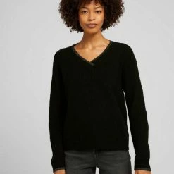 Am billigsten ⭐ TOM TAILOR Strickpullover »Lockerer Pullover mit V-Ausschnitt« ✨ -Tom Tailor Verkaufsgeschäft 61fcc8cc c7b1 5e60 b04d 8ee954e1f872