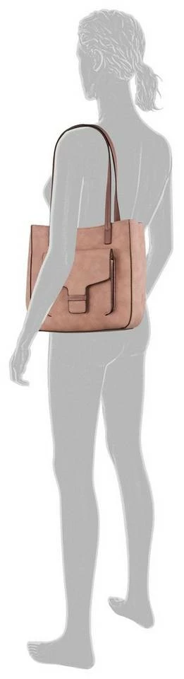 Besorgen 🎉 TOM TAILOR Shopper »MOANA«, mit Reißverschluss-Innenfach Old rose, Dark blue, Dark grey ✔️ 2 Besorgen 🎉 TOM TAILOR Shopper »MOANA«, mit Reißverschluss-Innenfach Old rose, Dark blue, Dark grey ✔️ - Image 2