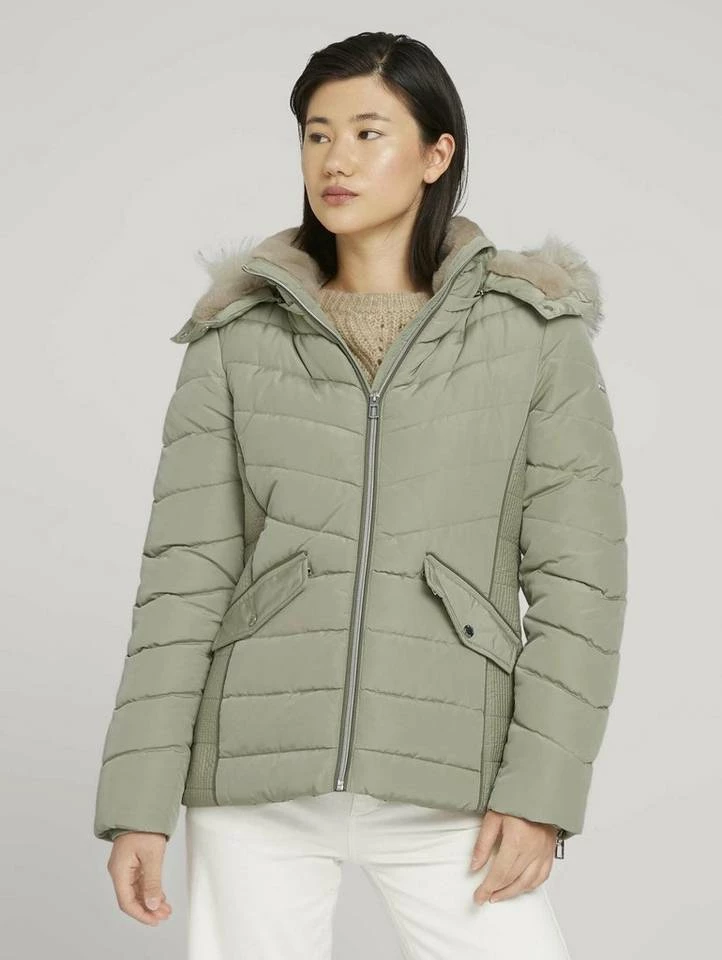 Auslauf 👏 TOM TAILOR Steppjacke »Steppjacke mit recyceltem Polyester« Deep black, French clay beige, Cozy pink, Herbal tea green 🧨 37 Auslauf 👏 TOM TAILOR Steppjacke »Steppjacke mit recyceltem Polyester« Deep black, French clay beige, Cozy pink, Herbal tea green 🧨 - Image 37