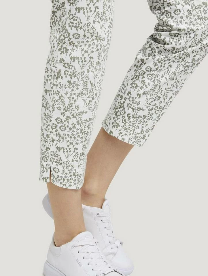 Budget 🌟 TOM TAILOR Culotte »Mia Slim Stoffhose mit Blumenmuster« 🛒 5 Budget 🌟 TOM TAILOR Culotte »Mia Slim Stoffhose mit Blumenmuster« 🛒 - Image 5
