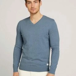 Großhandel 🌟 TOM TAILOR Strickpullover »Sweatshirt im Doppelpack« Havana brown melange, Sapphire green melange, Soft light blue melange ✔️ -Tom Tailor Verkaufsgeschäft 62c01622 7815 5e66 b2e2 76c8cc4735d2