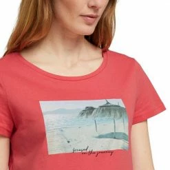 Bestpreis ⭐ TOM TAILOR Print-Shirt aus Bio-Baumwolle ✔️ -Tom Tailor Verkaufsgeschäft 63384d15 d965 52d1 870b 450188926d27