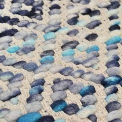 Blitzangebot ⭐ Wollteppich »Diamond«, TOM TAILOR, rechteckig, Höhe 8 mm, reine Wolle, Flachgewebe, handgeknüpft, Wohnzimmer Blau, Grau, Beere, Grün ✔️ -Tom Tailor Verkaufsgeschäft 6385d13f 950c 5090 99e2 3a38b95f8e2b