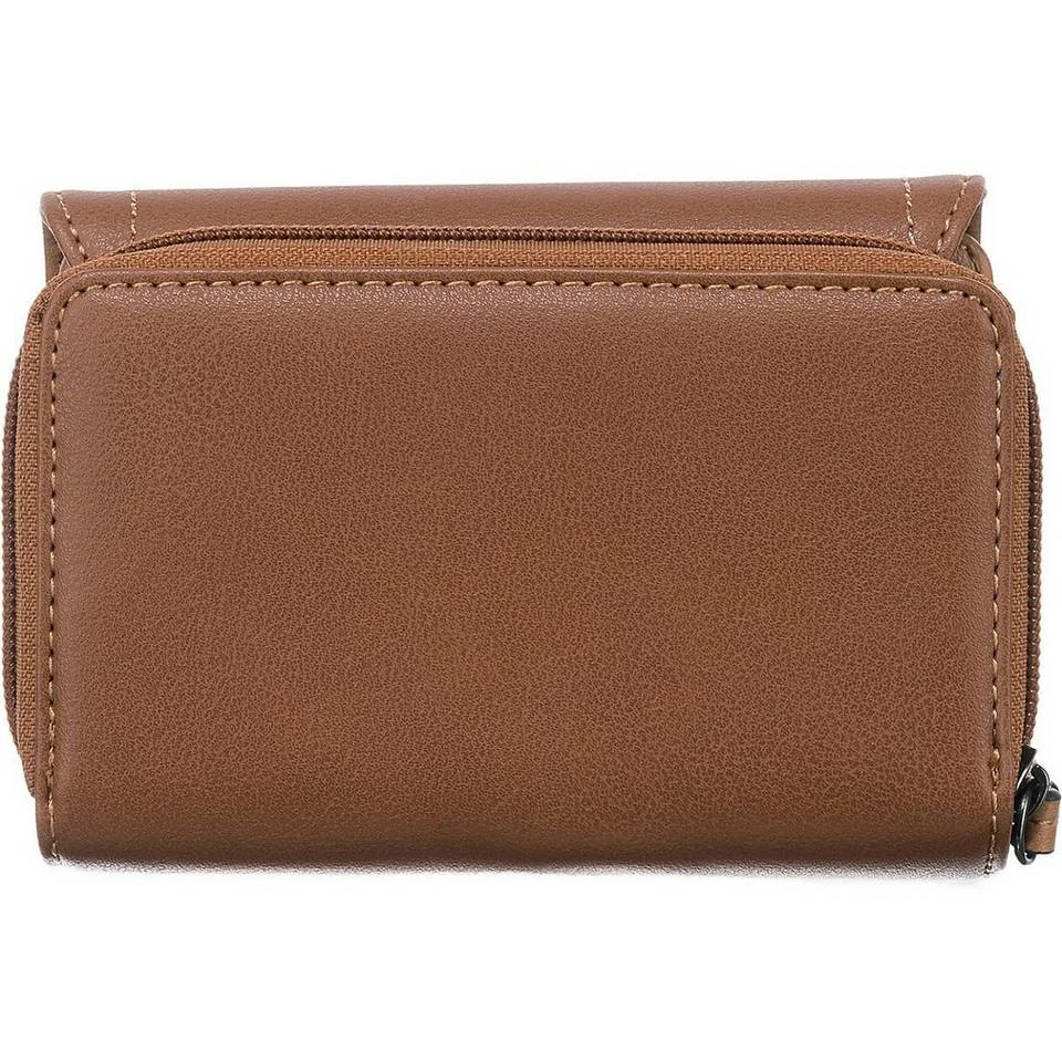 Bestpreis 👏 TOM TAILOR Geldbörse »Rossa Medium Flap Wallet Portmonnaie« Cognac, Dunkelgrau 😍 3 Bestpreis 👏 TOM TAILOR Geldbörse »Rossa Medium Flap Wallet Portmonnaie« Cognac, Dunkelgrau 😍 - Image 3