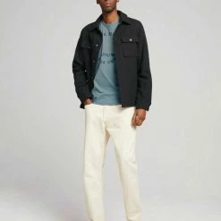 Großhandel 🔥 TOM TAILOR T-Shirt »T-Shirt mit Bio-Baumwolle mit Textprint« Cadmium bright orange, Calm cloud blue, Sky Captain Blue, Dark Smoke Green 😀 -Tom Tailor Verkaufsgeschäft 640594e5 b47a 5cab 85ac b0dd55c2f1d1