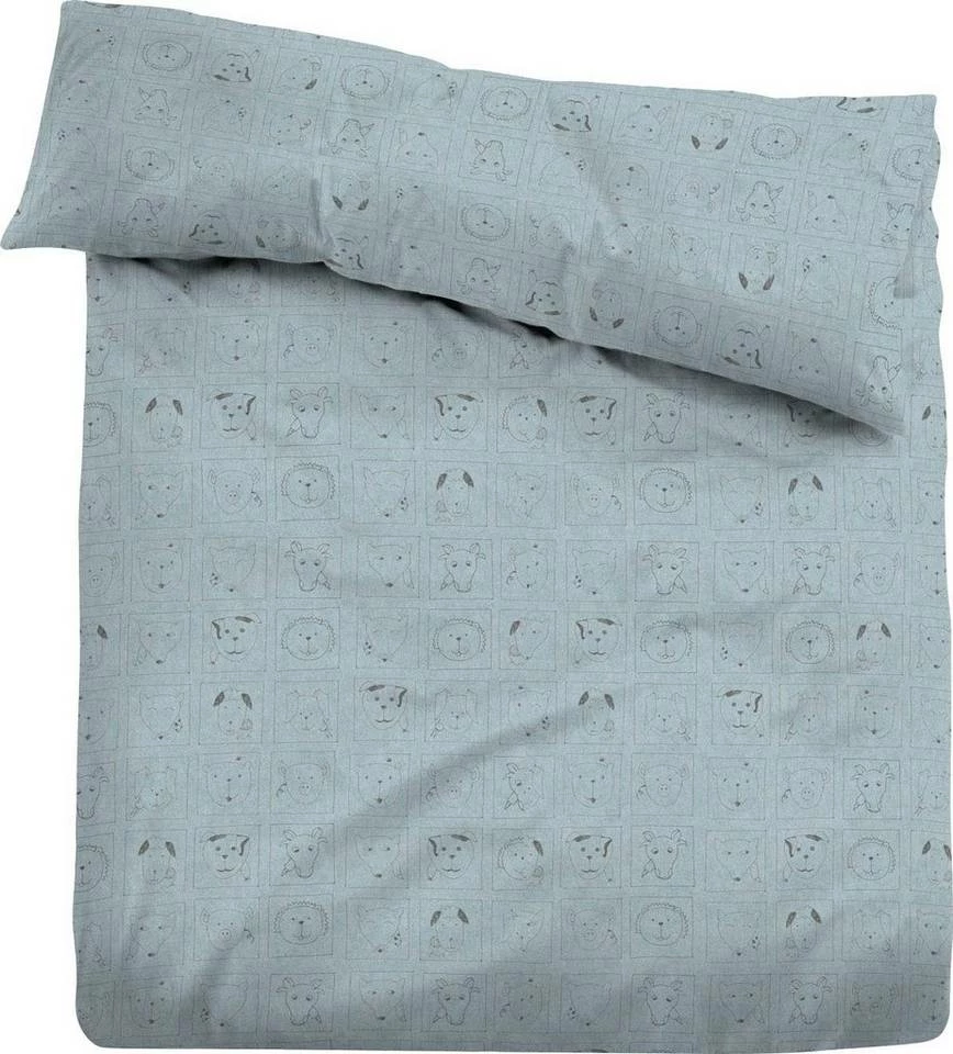 Brandneu 😍 Kinderbettwäsche »ANIMALS«, TOM TAILOR, mit tollen Tiermustern Aqua grey, Light blue 👍 5 Brandneu 😍 Kinderbettwäsche »ANIMALS«, TOM TAILOR, mit tollen Tiermustern Aqua grey, Light blue 👍 - Image 5