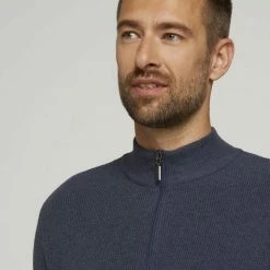 Coupon ❤️ TOM TAILOR Strickpullover »strukturierter Pullover« Sky Captain Blue, Black Grey Melange, Vintage indigo blue melange 🧨 -Tom Tailor Verkaufsgeschäft 6499e030 6a8a 50b9 9e1d e7a779470e20