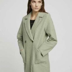 Besorgen 😍 TOM TAILOR Regenmantel »Loose Fit Boucle Mantel« Herbal tea green, Powder beige melange, Dark maroon red, Cozy pink 🧨 -Tom Tailor Verkaufsgeschäft 64a41938 7b27 56d2 b2e5 6348f05ba769