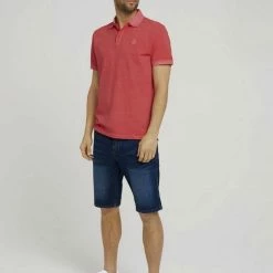 Angebote 🧨 TOM TAILOR Poloshirt »Poloshirt in leichter Waschung« Sailor Blue, Plain Red, Light mint green ✨ -Tom Tailor Verkaufsgeschäft 64c28e6c ca0d 5f10 b2be 5eae847bafeb