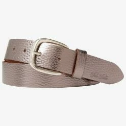 Bestpreis 😀 TOM TAILOR Ledergürtel »TOM TAILOR Damen Leder Gürtel silber metallic 30« Light copper metallic, Anthracite silver metallic, Silver 🔥 -Tom Tailor Verkaufsgeschäft 65ba13ec a032 5b3a aa85 59f9bbdef6aa