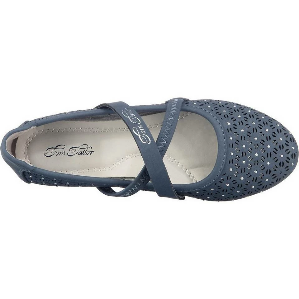 Bester Verkauf 🔥 TOM TAILOR »Kinder Ballerinas« Ballerina Weiß, Blau 👍 5 Bester Verkauf 🔥 TOM TAILOR »Kinder Ballerinas« Ballerina Weiß, Blau 👍 – Bild 5