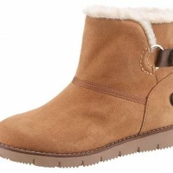 Billig 🔔 TOM TAILOR Winterboots mit Klettverschluss Camelfarben, Anthrazit, Schwarz, Altrosa 👍 -Tom Tailor Verkaufsgeschäft 67941f4c a2d6 5305 b1e8 241a32387bef