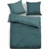 Bestpreis 🧨 Bettwäsche »Bed Bettwäsche in Satin-Optik Bettwäsche«, TOM TAILOR Grau, Petrol, Dunkelgrün, Bordeaux 🥰