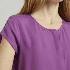 Blitzangebot 😀 TOM TAILOR Langarmbluse »Kurzarmbluse mit Lyocell« Prairie Grass Green, Plum blossom lilac 👏 -Tom Tailor Verkaufsgeschäft 68142270 04ee 5c64 b9f7 dc6933deb1b4