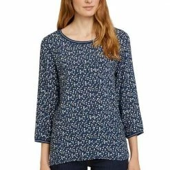 Neu 👍 TOM TAILOR Blusenshirt mit Print-Details Navy, Beige gemustert, Blau gemustert 🔥 17 Neu 👍 TOM TAILOR Blusenshirt mit Print-Details Navy, Beige gemustert, Blau gemustert 🔥 -Tom Tailor Verkaufsgeschäft 68783031 02f6 5194 bddc bfd215a220f9