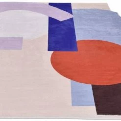 Aktion 🛒 Teppich »Shapes - NINE«, TOM TAILOR, Motivform, Höhe 5 mm, Kurzflor, bedruckt, modernes Design, ideal im Wohnzimmer & Schlafzimmer 🤩