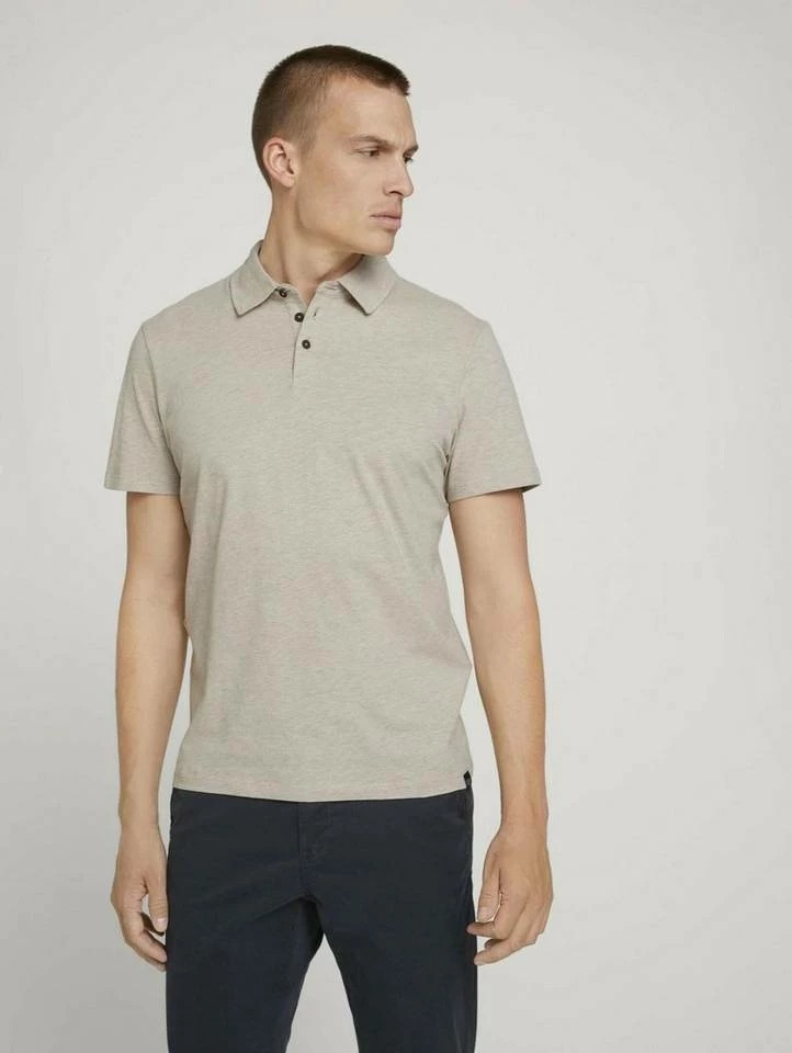 Coupon 👍 TOM TAILOR T-Shirt (1-tlg) Cosy soft beige melange, Smokey aqua white melange 🥰 5 Coupon 👍 TOM TAILOR T-Shirt (1-tlg) Cosy soft beige melange, Smokey aqua white melange 🥰 - Image 5