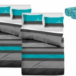 Bester Verkauf 😀 Bettwäsche »Carl«, TOM TAILOR, mit Gratis-Zugabe: Spannbettlaken Türkis-grau, Grün-grau, Taupe-beere, Rot-grau ⌛ -Tom Tailor Verkaufsgeschäft 69b50478 0ac4 55e6 841c 9f29203d7c98