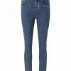 Neu ⌛ TOM TAILOR Bequeme 👖 Jeans »Denim tapered mid bl« ⭐