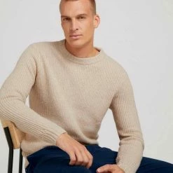 Neu 👏 TOM TAILOR Strickpullover »Strickpullover« Soft beige melange, Black, Light Soft Grey Melange, Sky Captain Blue 😀 -Tom Tailor Verkaufsgeschäft 6ac08387 426b 5f68 b46a 4a96addf4865