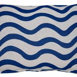 Bestpreis 🔔 Kissenhülle »Copacabana«, TOM TAILOR (1 Stück), mit Wellenmuster Blau-offwhite, Grau-offwhite ✔️