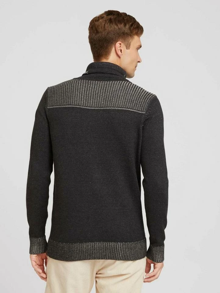 Großhandel 🛒 TOM TAILOR Strickpullover »Pullover mit Snood Stehkragen« Decadent Bordeaux, Sky Captain Blue, Soft buttercream, Black Grey Melange ⭐ 2 Großhandel 🛒 TOM TAILOR Strickpullover »Pullover mit Snood Stehkragen« Decadent Bordeaux, Sky Captain Blue, Soft buttercream, Black Grey Melange ⭐ - Image 2