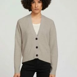 Brandneu 💯 TOM TAILOR Strickjacke »Kurzer Cardigan« Deep black, Java dark brown, Dark pine green, Cold beige melange 🥰 -Tom Tailor Verkaufsgeschäft 6c855138 af06 5ef1 ad60 62221890cd71