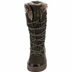 Neu 😀 TOM TAILOR »Winterstiefel« Winterstiefel Khaki, Schwarz 😉 -Tom Tailor Verkaufsgeschäft 6c8774de 59ff 52e7 92d0 a8b1c2cbcbff