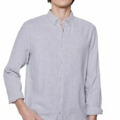 Billig 🛒 TOM TAILOR Langarmhemd gestreift 🔔