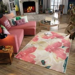 Großhandel 🤩 Teppich »Garden Blossom«, TOM TAILOR, rechteckig, Höhe 3 mm, Flachgewebe, modernes Blumen Design, In- und Outdoor geeignet, Wohnzimmer ✔️ -Tom Tailor Verkaufsgeschäft 6ccccce3 3c4b 5a06 9aaf 988649afb95a