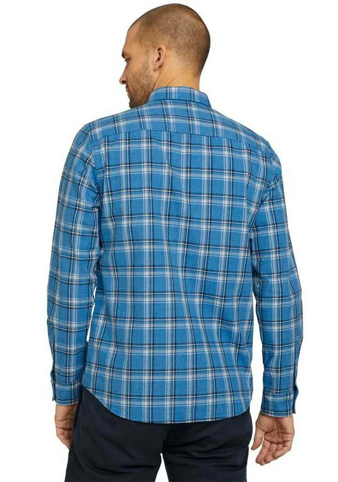 Top 10 🛒 TOM TAILOR Karohemd farbig kariert Grün-blau-weiß-kariert, Blau-grün-weiß 💯 2 Top 10 🛒 TOM TAILOR Karohemd farbig kariert Grün-blau-weiß-kariert, Blau-grün-weiß 💯 - Image 2