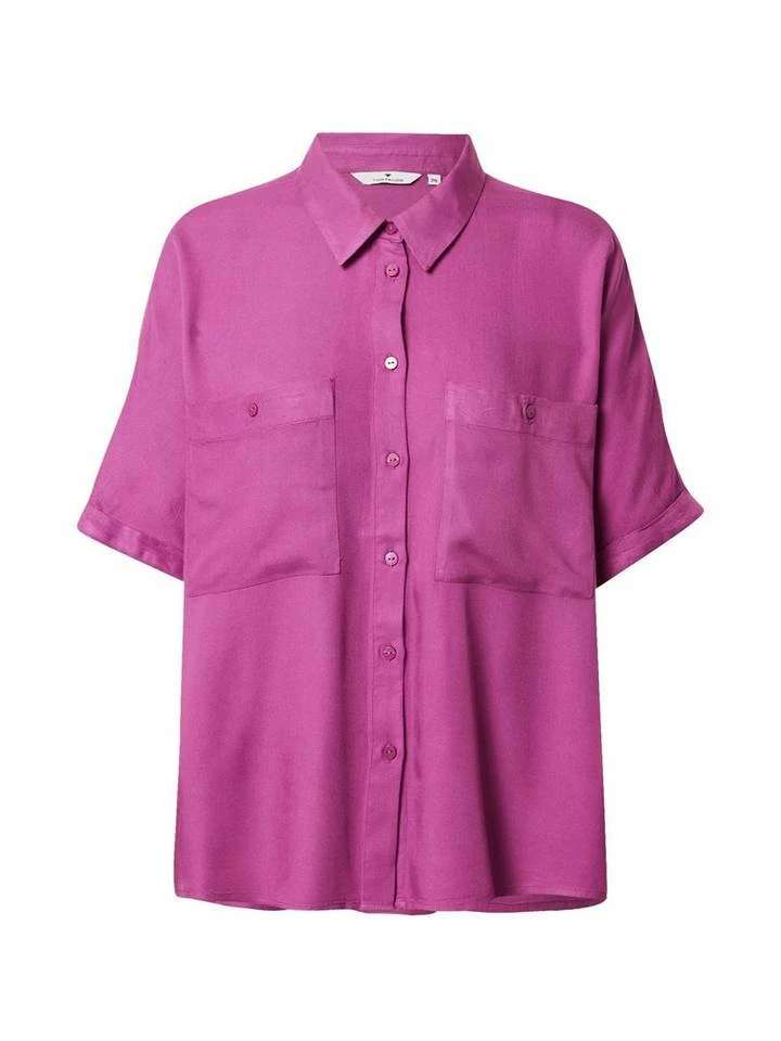 Billig 😍 TOM TAILOR Kurzarmbluse Plum blossom lilac, Whisper White, Sky Captain Blue 😀 7 Billig 😍 TOM TAILOR Kurzarmbluse Plum blossom lilac, Whisper White, Sky Captain Blue 😀 - Image 7